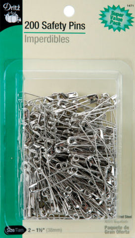 Dritz Safety Pins-Size 1-200 ct.