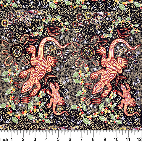 Man & Goanna