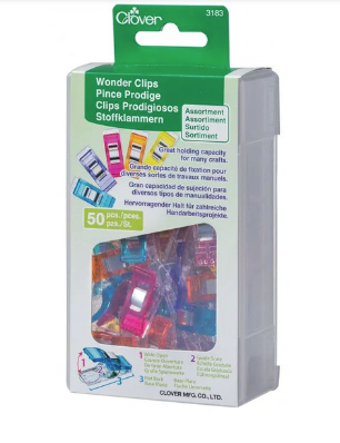 Clover Wonder Clips, 50 ct.