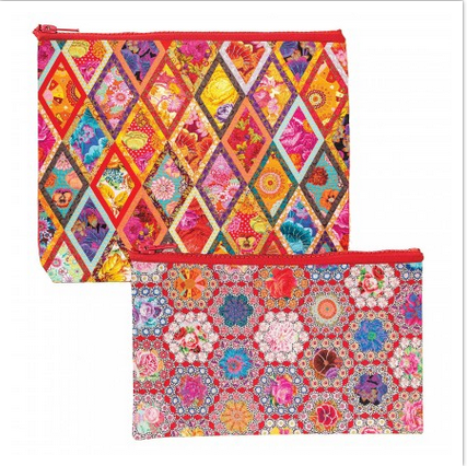 Eco Pouch Set - Fabulous Florals