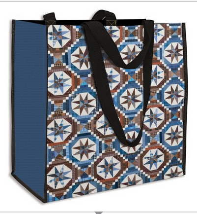 Eco Tote Bag - Smith Mtn Morning Quilt