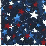 Tossed Stars-Red/White/Blue